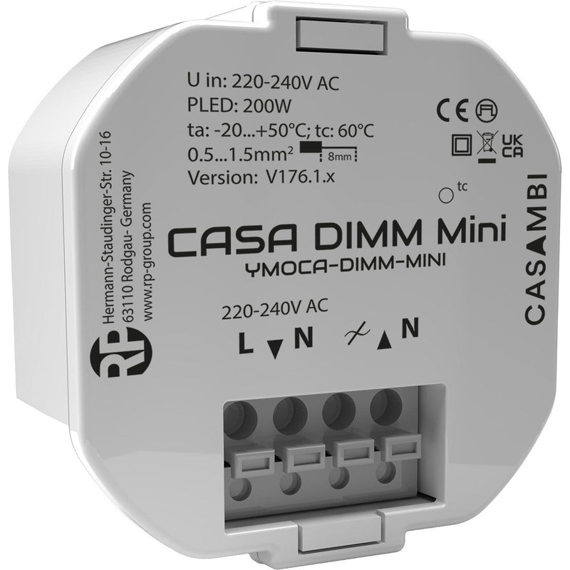 RP-Technik - Steuergerät für Leuchten Casambi Steuermodul YMOCA-DIMM-MINI TRIAC