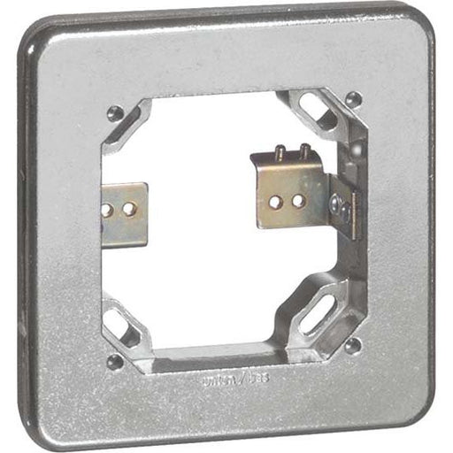 Peha - Abdeckrahmen Rahmen 1-fach alu D 371.69 AGU WU/DSS für UP-Geräte