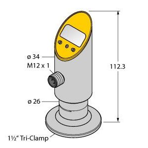 Turck - Druckschalter Drucksensor PS016V-607 #6833070 frontbündig