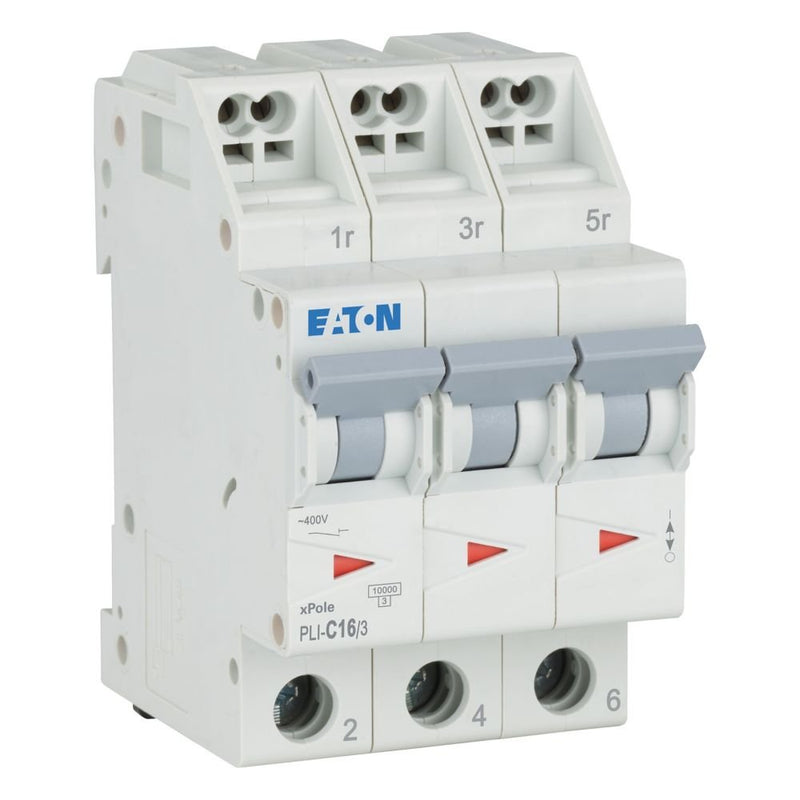 Eaton - Leitungsschutzschalter PLI-C16/3 C 16A, 3p Steckkl