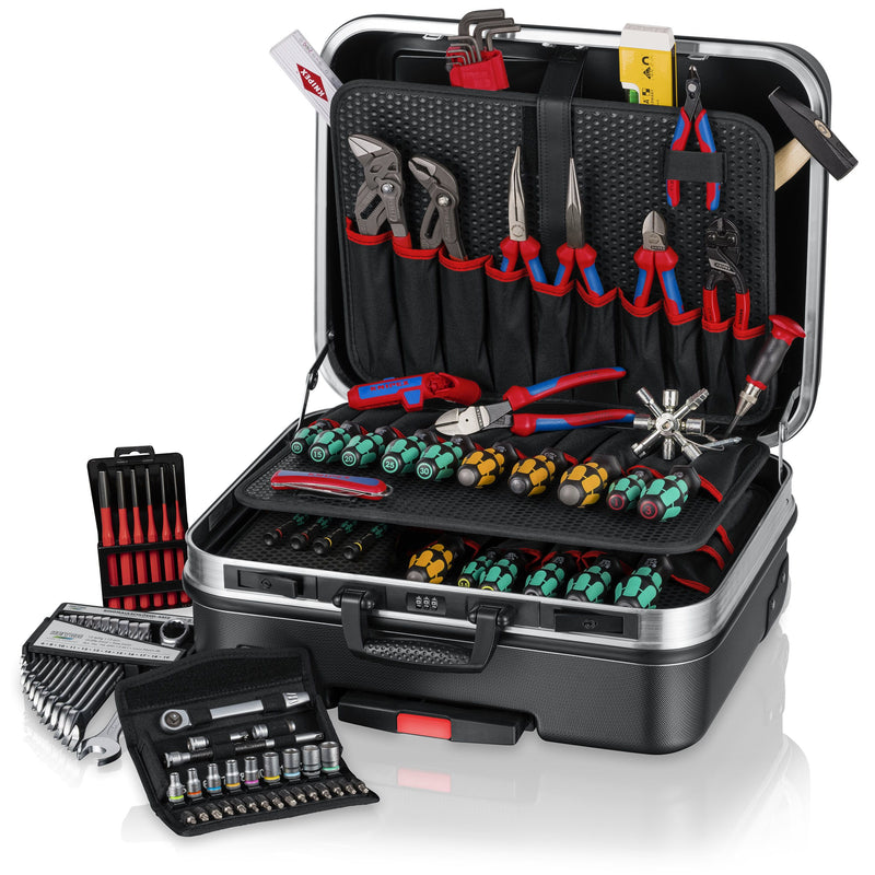 Knipex - Werkzeugset Werkzeugkoffer 00 21 06 M BIG Basic Move Mech
