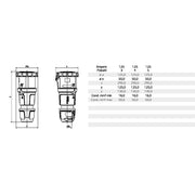 Bals Elektrotech - CEE-Kupplung (IEC 60309) CEE-Kupplung 31045