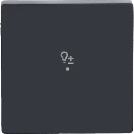 Busch-Jaeger - Bussystem-Tastwippe Wippe 1-f Symbol Dimmer 6234-10-81 anthrazit