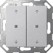Gira - Bussystem-Tastwippe Taster Wippe 517426 KNX, 2f, Alu