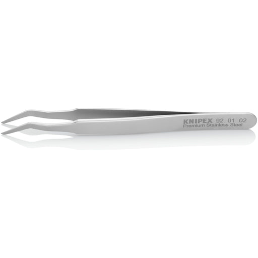 Knipex - Pinzette SMD-Präzisionspinzette 92 01 02 Glatt 120 mm − 1 Stück