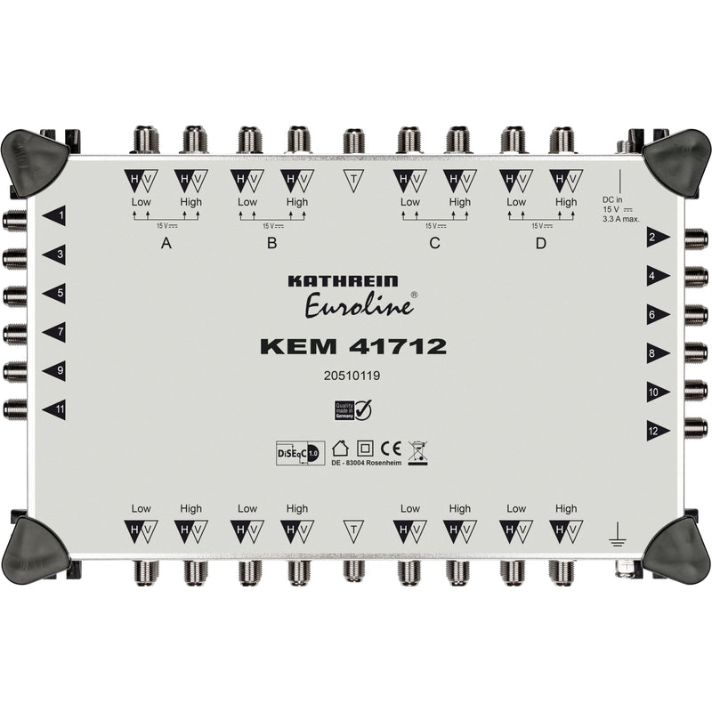 Kathrein - Multischalter KEM 41712 17 auf 12 kaskadierb