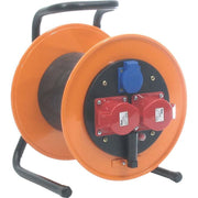 Schill - Kabeltrommel Stahlblech-Kabeltrommel HT 305.2C516MD1 m. Steckd. oh. Kabel