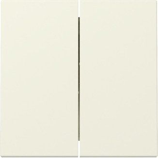 Gira - Abdeckung/Bedienelement für Installationsschalterprogramme Wippe 2f 329501 Cremeweiß
