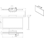 RP-Technik - Sicherheitsleuchte LED-Rettungszeichenleuchte AGD403WL EB 3h, Wireless