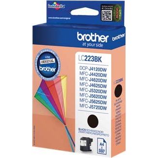 Brother - Verbrauchsmaterial für Telefax/Drucker/MFC Tintenpatrone LC-223BK schwarz