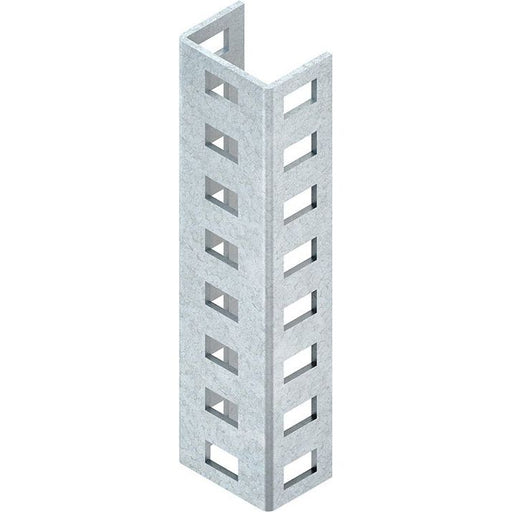 Niedax - Verbinder für Stiel/Profilschiene Längsverbinder VB 6040 E5 − 10 Stück