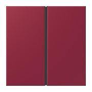 Jung - Abdeckung/Bedienelement für Installationsschalterprogramme Tastensatz 1fach LC 401 TSA 255 le rubis