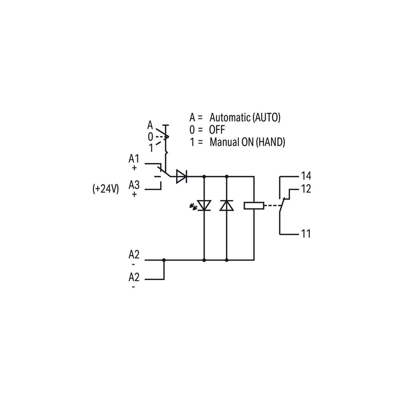 WAGO - Schaltrelais Relaismodul 789-326 DC 24 V,1 Wechsler