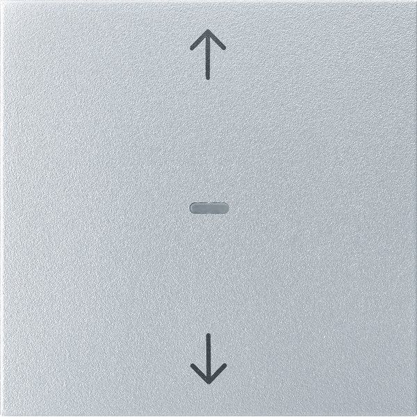 Berker - Abdeckung/Bedienelement für Installationsschalterprogramme Abdeckung Tastsensor-Modul 80961283 1-fach alu