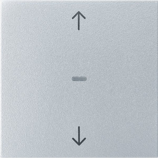 Berker - Abdeckung/Bedienelement für Installationsschalterprogramme Abdeckung Tastsensor-Modul 80961283 1-fach alu