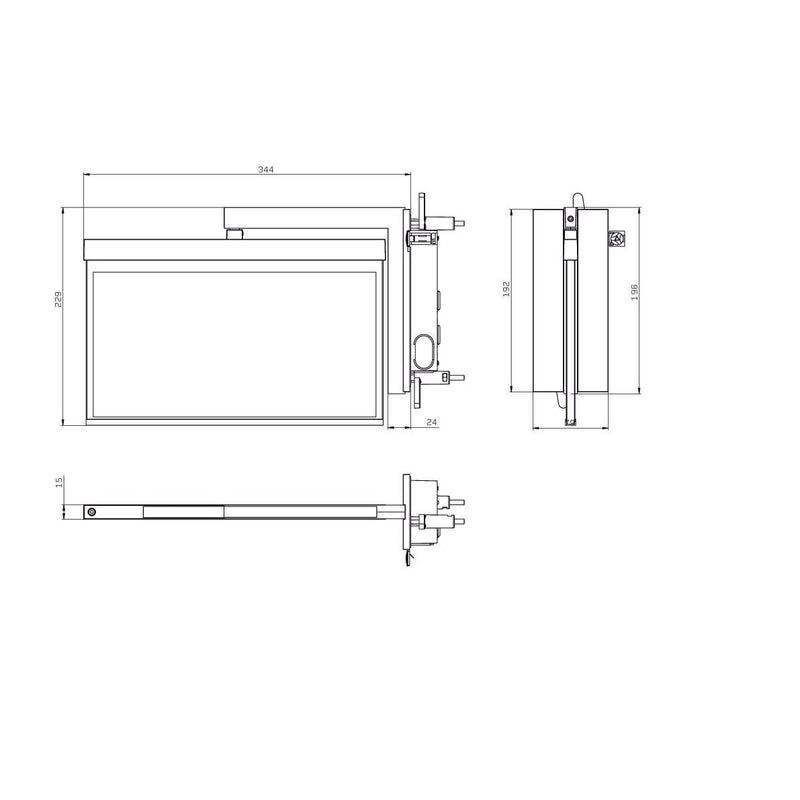 RP-Technik - Sicherheitsleuchte Rettungszeichenleuchte AXRA509CC CC24, ws