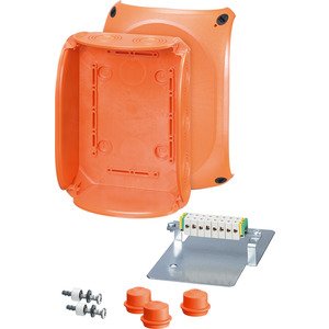 Hensel - Dose, Gehäuse für Montage auf der Wand/Decke Kabelabzweigkasten FK 1608 1,5 und 2,5qmm, 10p