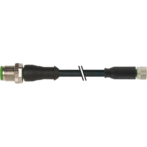 Murrelektronik - Modularer Steckverbinder 7000-40561-6300500 M12 St 0°/M8Bu0°Akod