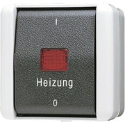 Jung - Installationsschalter Heizung-Notschalter 802 HW Aus 2-pol