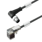 Weidmüller - Konfektioniertes Sensor-Aktor-Kabel Ventilleitung SAIL-VSCD-M12W-3.0U Stecker gewinkelt