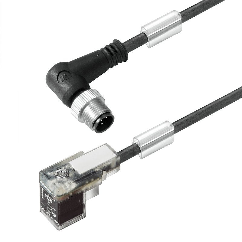 Weidmüller - Konfektioniertes Sensor-Aktor-Kabel Ventilleitung SAIL-VSCD-M12W-3.0U Stecker gewinkelt