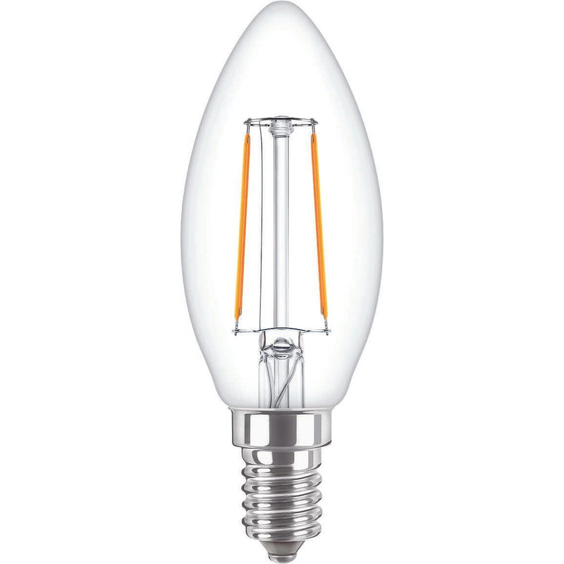 Philips Lighting - LED-Lampe/Multi-LED LED-Kerzenlampe E14 CorePro LED#37757800 klar Glas