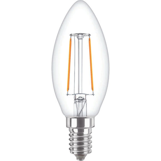 Philips Lighting - LED-Lampe/Multi-LED LED-Kerzenlampe E14 CorePro LED#37757800 klar Glas