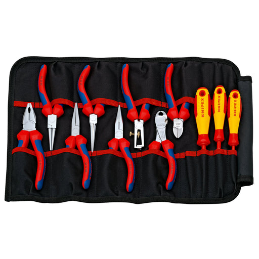 Knipex - Werkzeugset Werkzeug-Rolltasche 00 19 41 11-teilig
