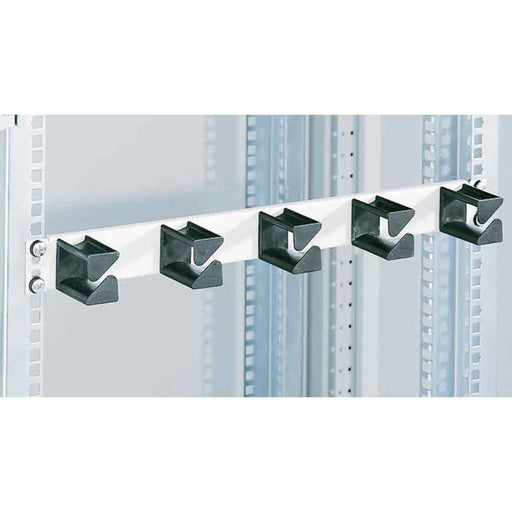 Schäfer IT - Kabelführung für Gehäuse/Schränke 19Z-Rangierpanel 1HE B7979100 RAL7035