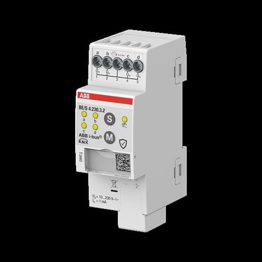 ABB Stotz S&J - Bussystem-Binäreingang Binäreingang BE/S4.230.3.2 4fach, 10-230 V