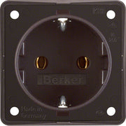Berker - Steckdose Schuko-Steckd.br 947782501 m.Steckklemmen