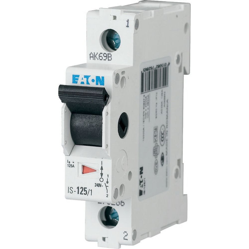 Eaton - Schalter für Reiheneinbau Hauptschalter IS-63/1 1p, 240V, 63A