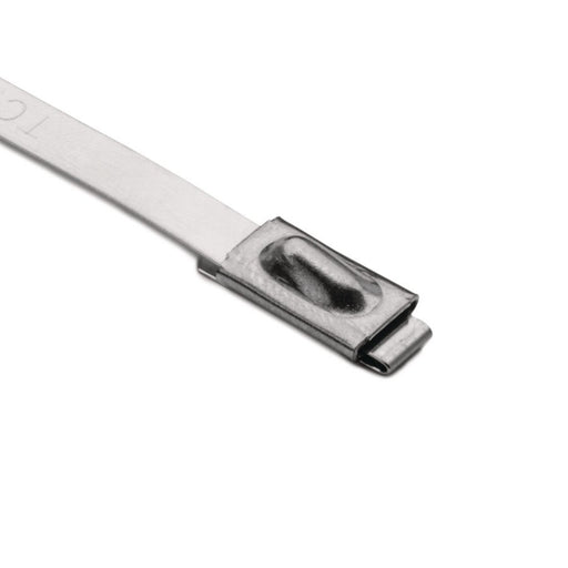 HellermannTyton - Kabelbinder MBT8S-316-SS-NA-C1 4,6x201 edelstahl − 100 Stück