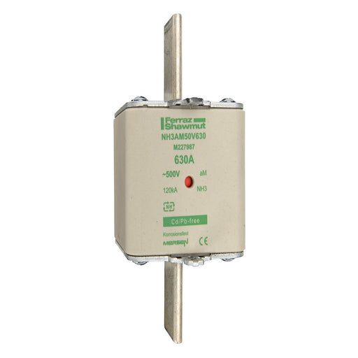 Mersen - Messersicherung Sicherungseinsatz NH aM NH4AM50V400-8 Gr.4 400A sfü KM