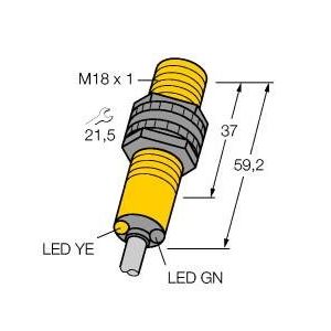 Turck - Lichttaster energetisch Reflexionslichttaster S18AW3DL W/30