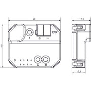 Theben - Bussystem-Systemschnittstelle/Medien-Gateway Medienkoppler TP-RF KNX