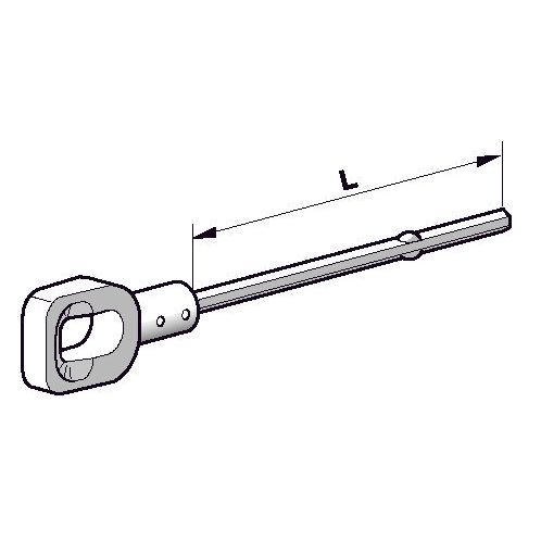 Somfy - Zubehör/Ersatzteile für Tor-/Rollladenantriebe Öse 9685136 für Kurbelgestänge − 1 Stück