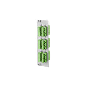 Metz Connect - Patchpanel LWL OpDAT REGpro Frontplatte 15024AF206-E 6xSC-D APC OS2