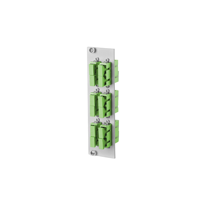 Metz Connect - Patchpanel LWL OpDAT REGpro Frontplatte 15024AF206-E 6xSC-D APC OS2