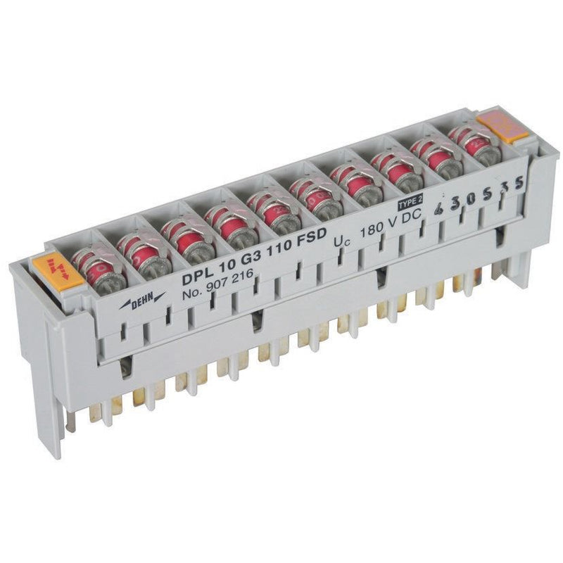 DEHN - Überspannungsableiter für Informations-/MSR-Technik ÜS-Schutzblock DPL 10 G3 110 FSD LSA-Plus-Technik