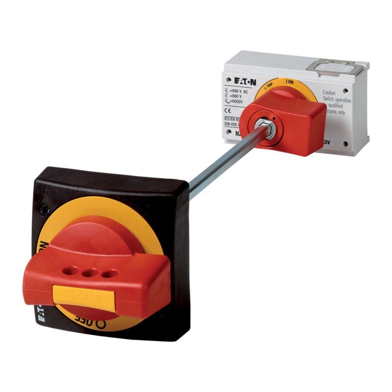 Eaton - Handgriff für Schaltgeräte Hauptschalterbausatz NZM1-XHB-DAR-V6 +Zusatzgriff rot