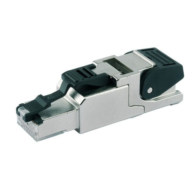 Telegärtner - Modularer Steckverbinder Stecker MFP8 100023045 T568 B Cat.6A (IEC) − 10 Stück