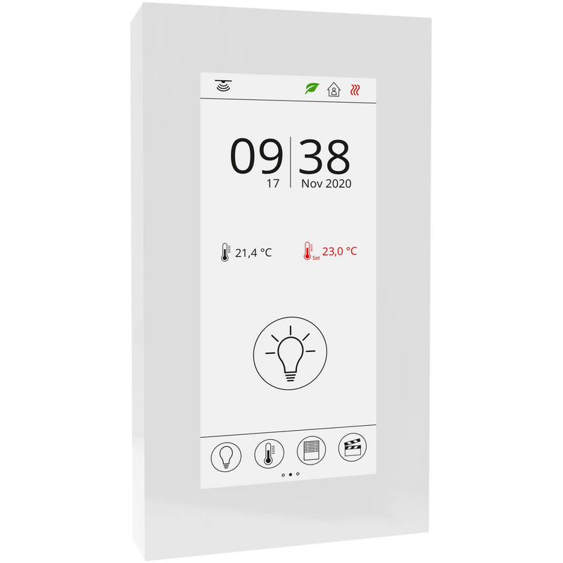 RP-Technik - Bussystem-Raumtemperaturregler LED-Panel YMOCA-T-EVO