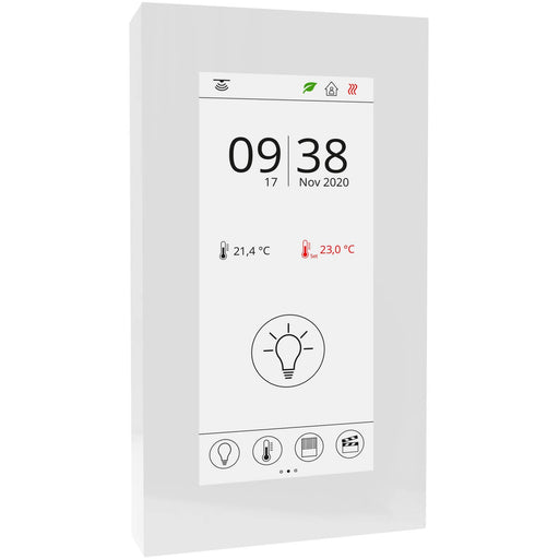 RP-Technik - Bussystem-Raumtemperaturregler LED-Panel YMOCA-T-EVO