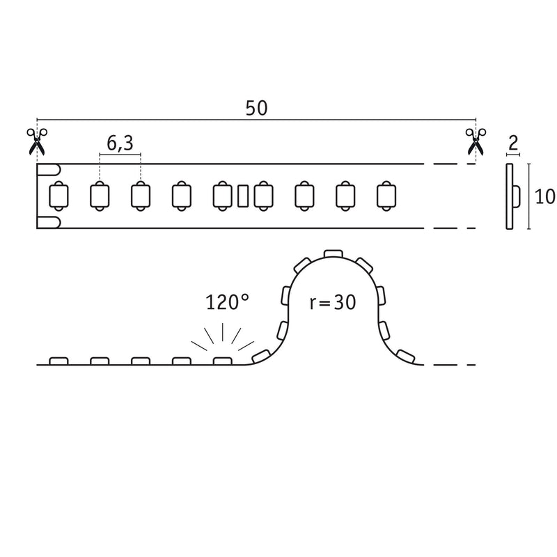 Paulmann - Lichtschlauch/-band LED-Strip 760.24