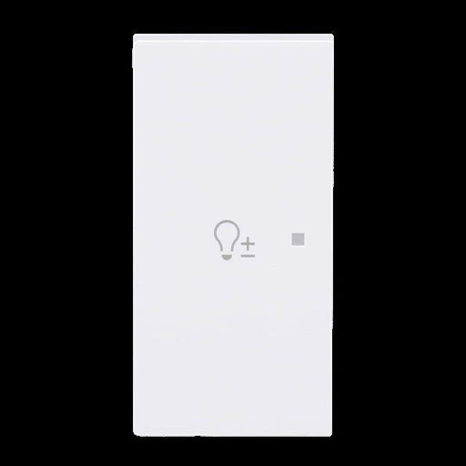 Busch-Jaeger - Bussystem-Tastwippe Wippe 2-fach links m. Sym. 6234-21-44G Dimmer