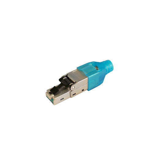 Televes - Modularer Steckverbinder RJ45-Stecker Cat 6A FTP CAT6AS-F m.Schutzhülle Blaue