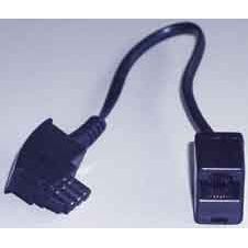 E+P Elektrik - Kommunikationstechnik-Adapter TAE-F-St.+We-Kupp.8/4 0,2m T 88 LOSE