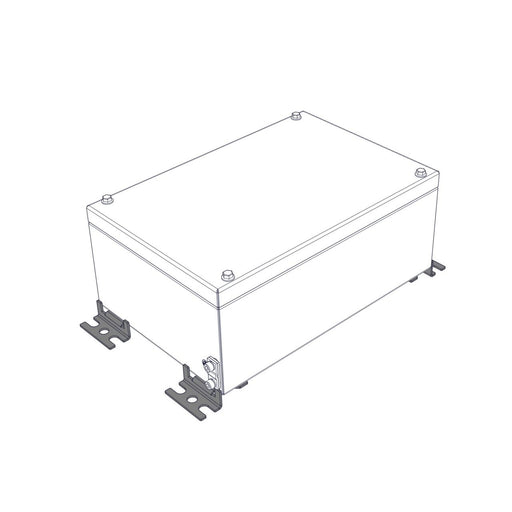 Rose System - Montagezubehör (Schaltschrank) Aussenbefestigungslaschen 371050000 Edelstahl − 1 Stück