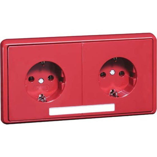 Peha - Schalter-/Steckdosenkombination Steckdose 2f.rrt D 95.6512/3.36 NA